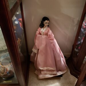 Doll in Pink Gown