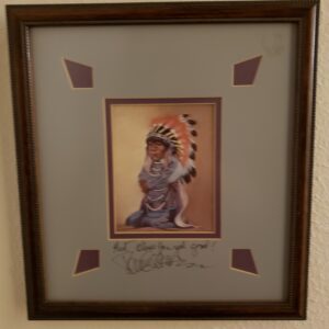 Small Indian Boy by Penni Anne Cross