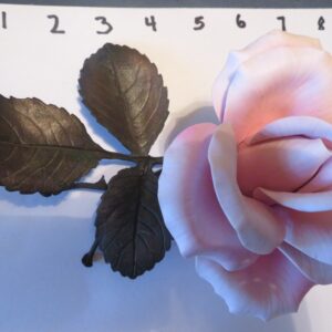 Royal Worcester Pink Ceramic Rose