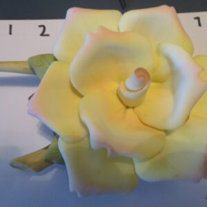Yellow Ceramic Rose