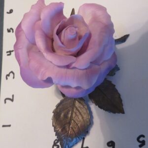 Lilac Ceramic Rose
