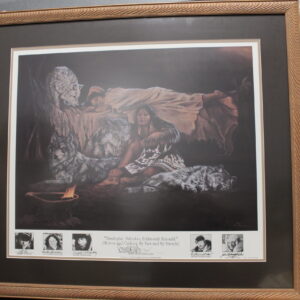 P. Ahmah-ghut, Tuhtu-loo Eelahn-nught Kah-auhk - Wolves and Caribou My Furs and My Friends by Penni Anne Cross