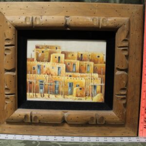 Painting of Adobe Houses