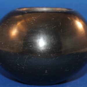 Small Black Native American Pot