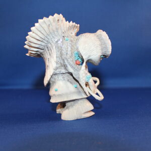 Ring Dance Zuni Fetish Bone Carving