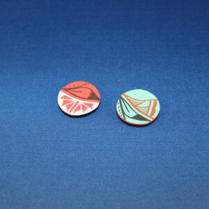 Small Painted Native American Tokens