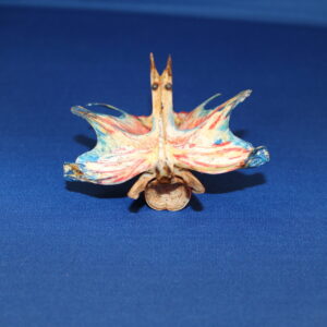 Coyote transformation to Butterfly Zuni Fetish Carving