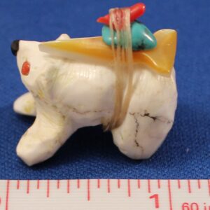 White Bear Zuni Fetish
