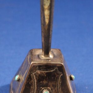 Bell Silver with Turquoise Stones