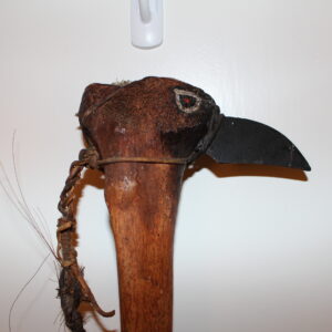 Chinook Ceremonial Staff with Bird head