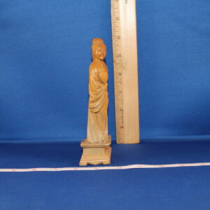 Oriental Woman Sculpted in Stone