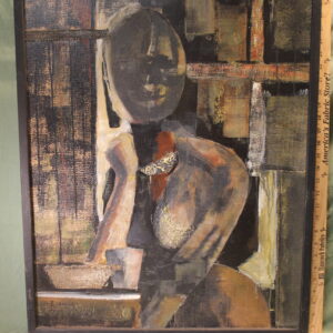 Abstract Painting of a Woman
