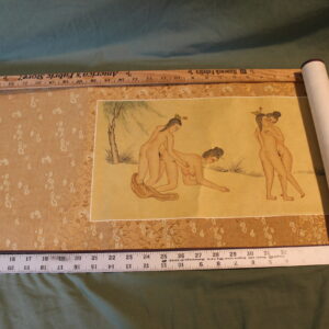 Erotic Shunga Scroll in Box