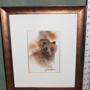 Watercolor Bear by John A. White