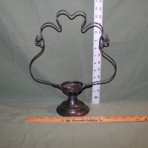 Sterling Silver Candle Holder with Handle