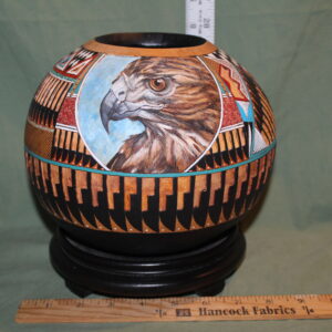 Red by Mayer Eagle image pot