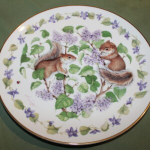 Playtime Woodland Babies Decorative Plate