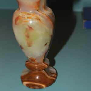 Small Marbled Stone Vase