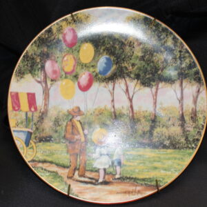 The Balloon Man Decorative Plate