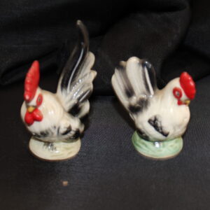 Set of Chickens Figurines