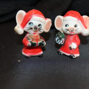 Set of Christmas Mice