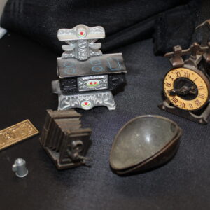 Set of Miniature Metal Objects