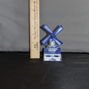 Ceramic Dutch Windmill Figurine