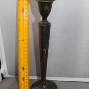 Tall Wooden Candle Stick Holder