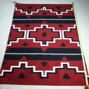 Rug Hubbell Ganado 2007 Red - Black -  White