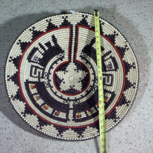 Navajo Basket with Train Motif Basket 2007
